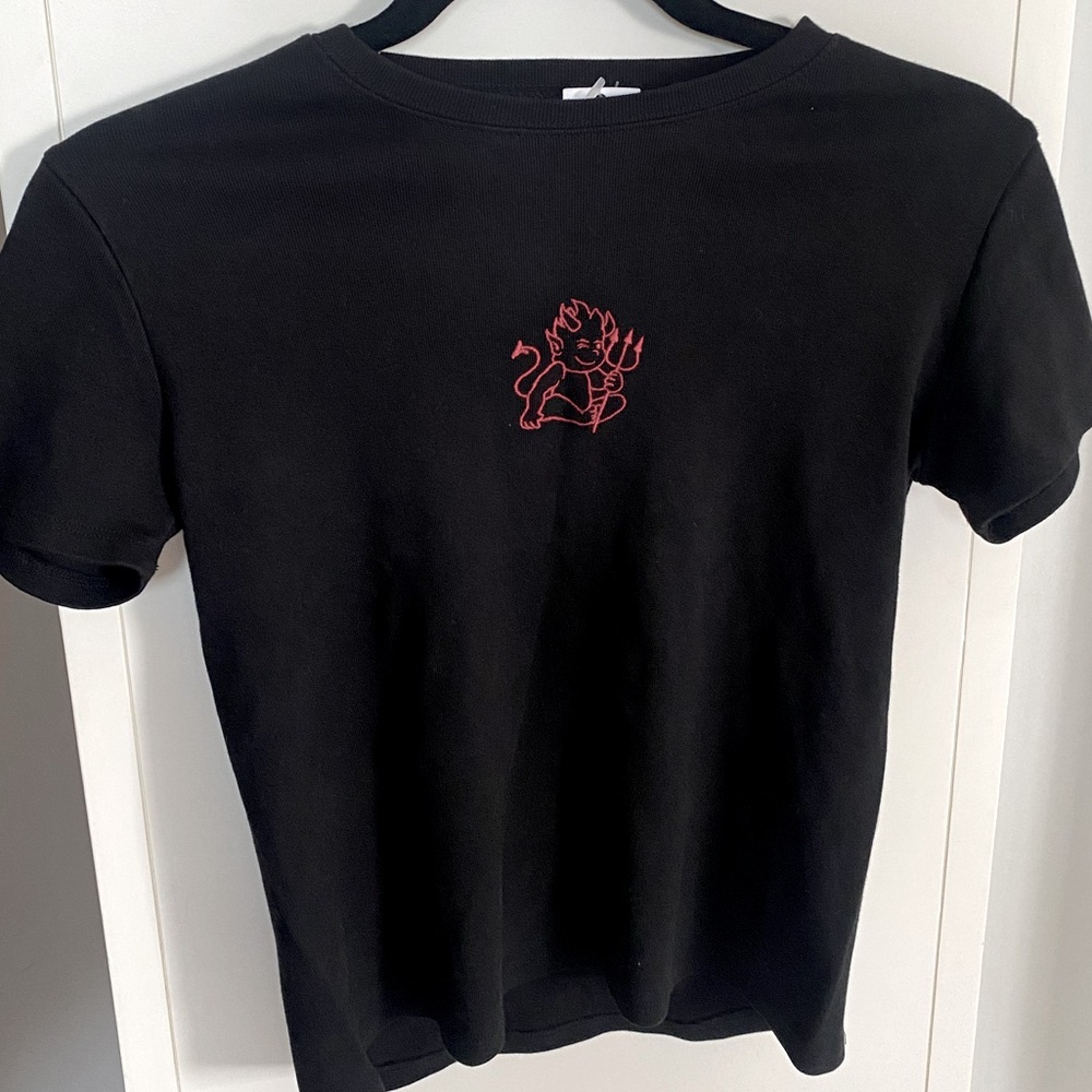 Devil brandy Melville crop top